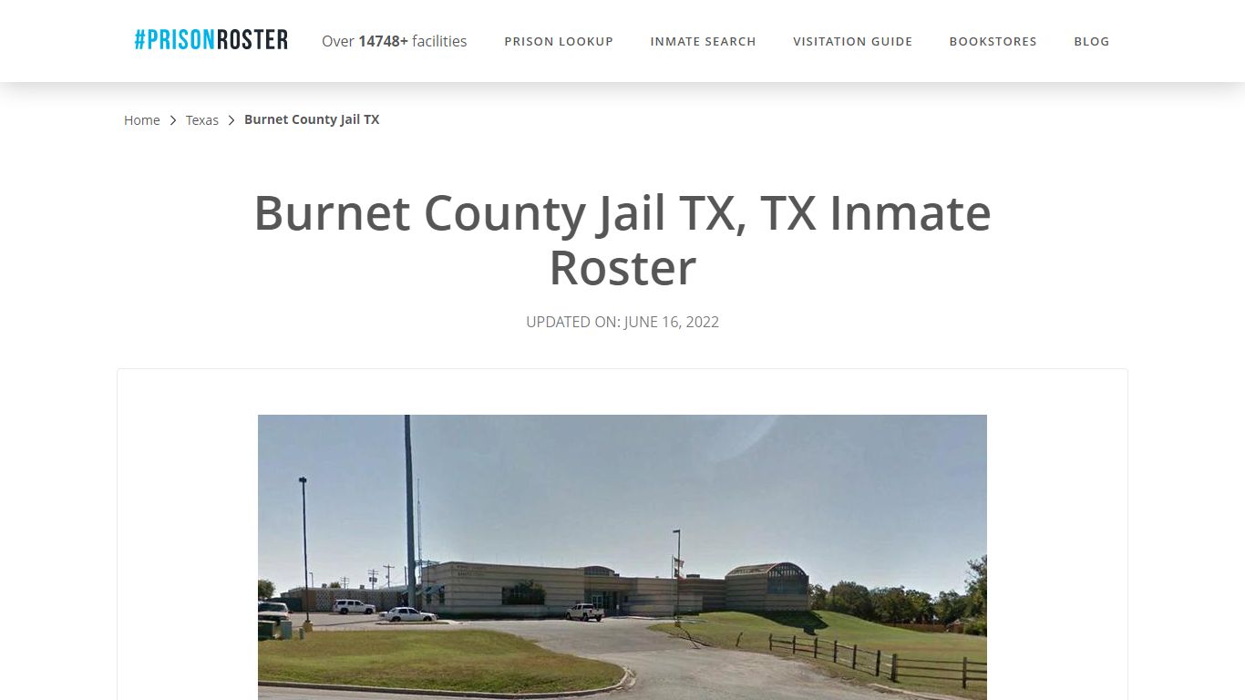 Burnet County Jail TX, TX Inmate Roster - Prisonroster